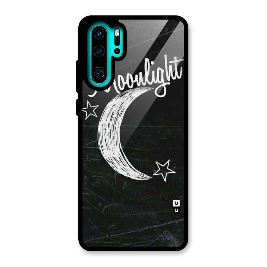 Moon Light Glass Back Case for Huawei P30 Pro