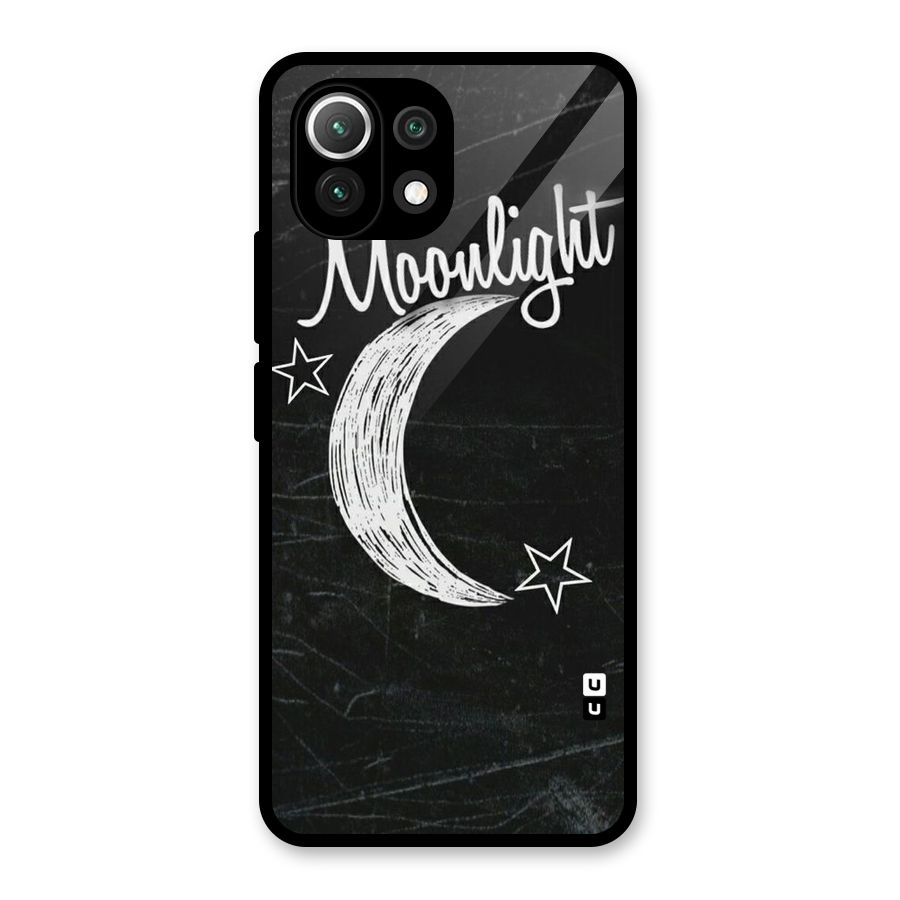 Moon Light Glass Back Case for Mi 11 Lite