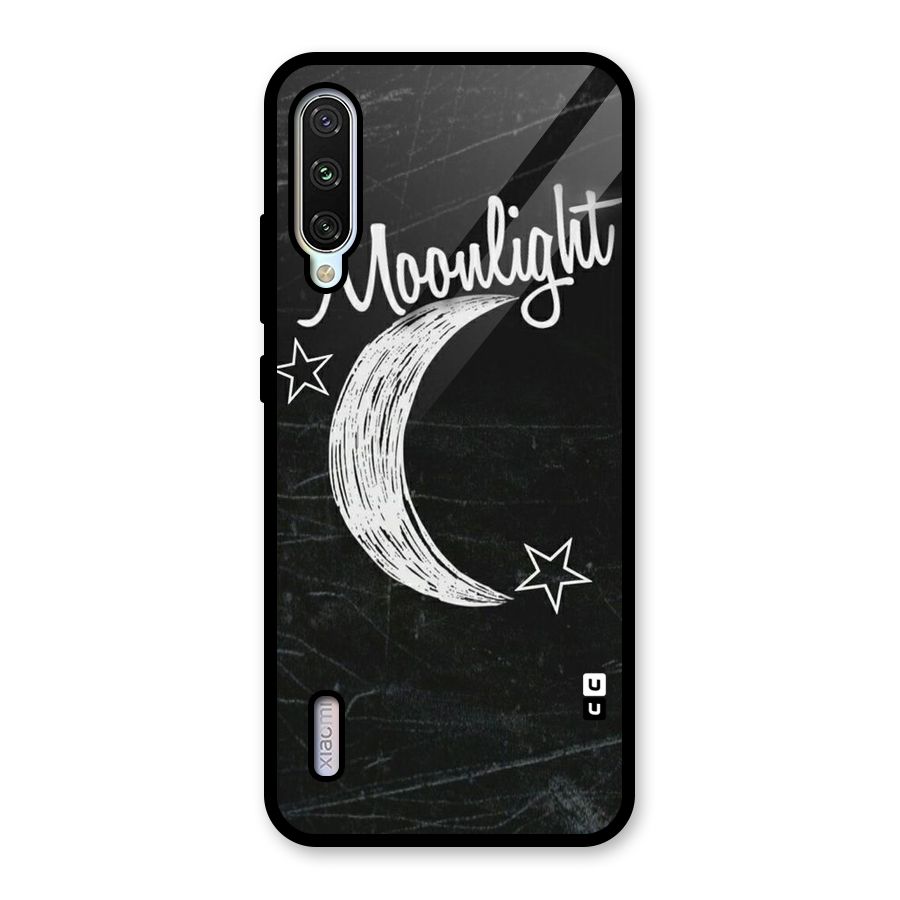 Moon Light Glass Back Case for Mi A3