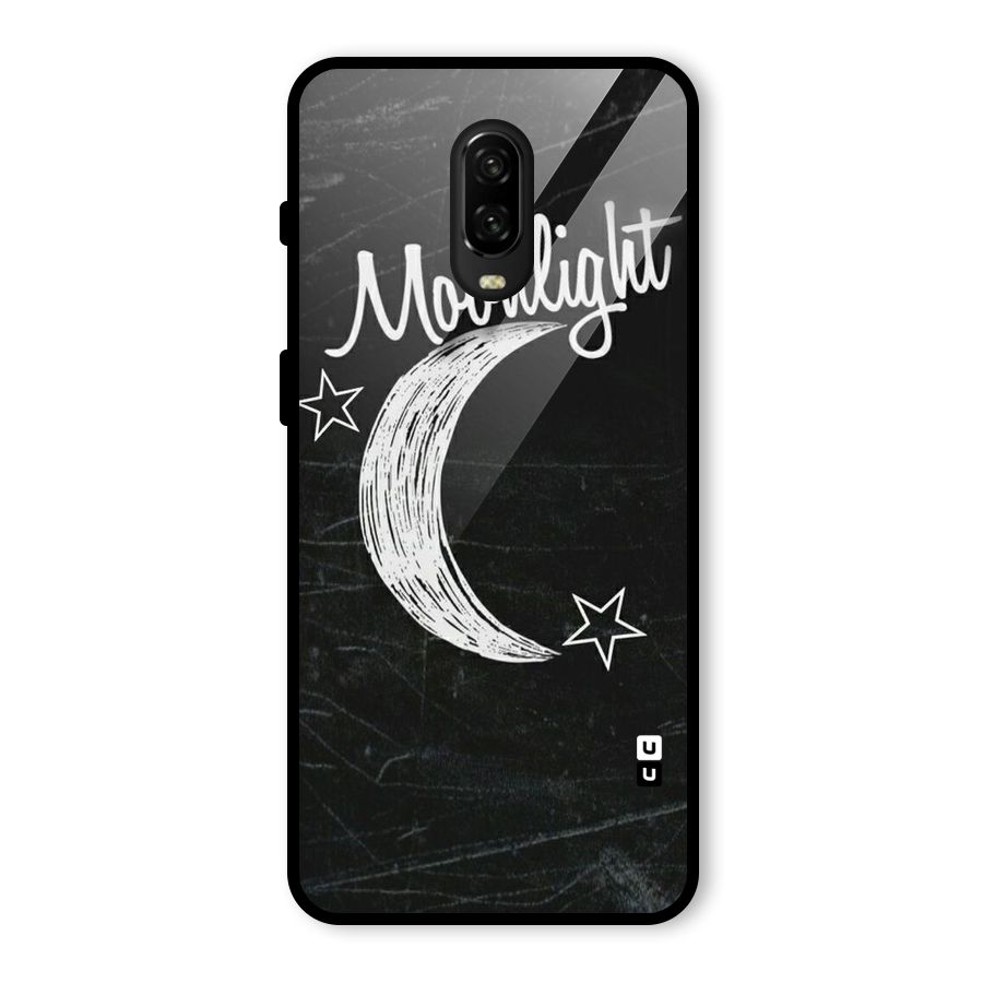 Moon Light Glass Back Case for OnePlus 6T