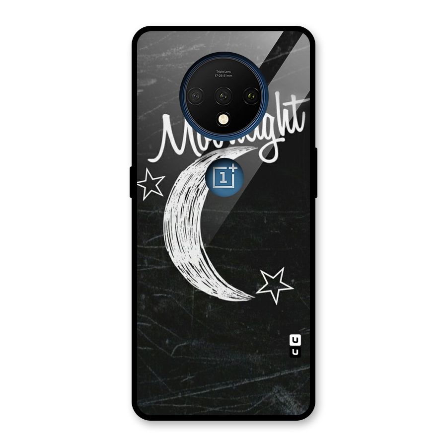 Moon Light Glass Back Case for OnePlus 7T