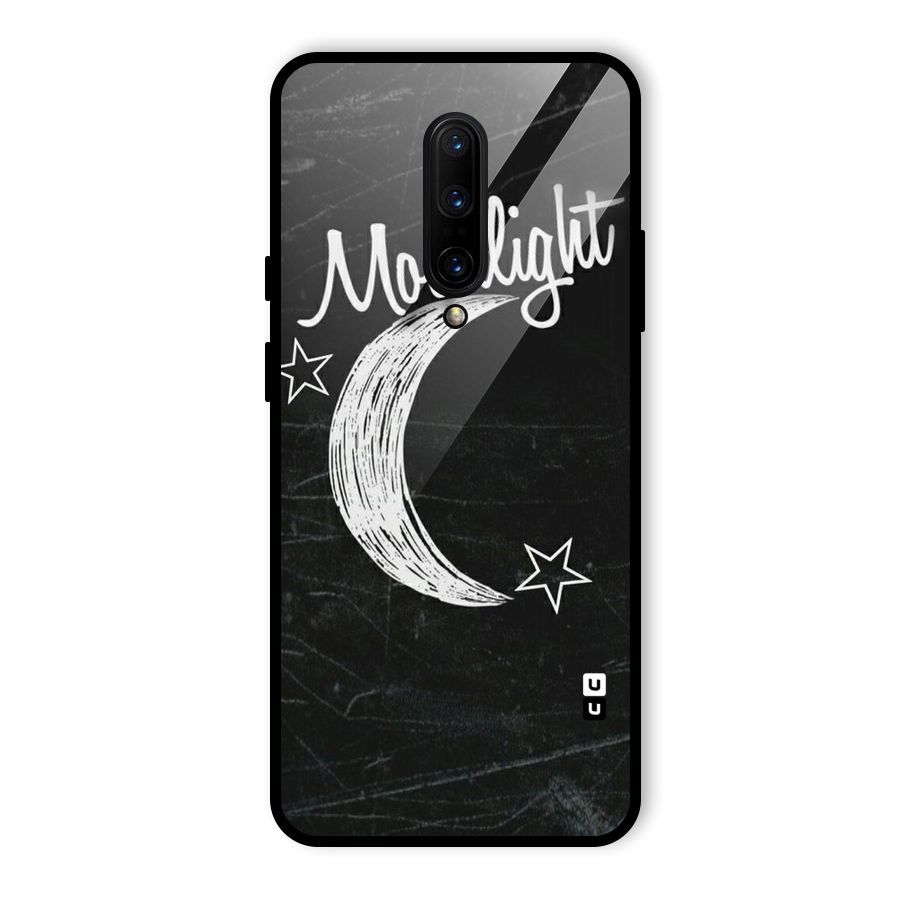 Moon Light Glass Back Case for OnePlus 7 Pro