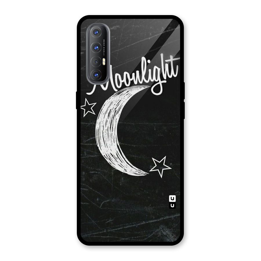 Moon Light Glass Back Case for Oppo Reno3 Pro