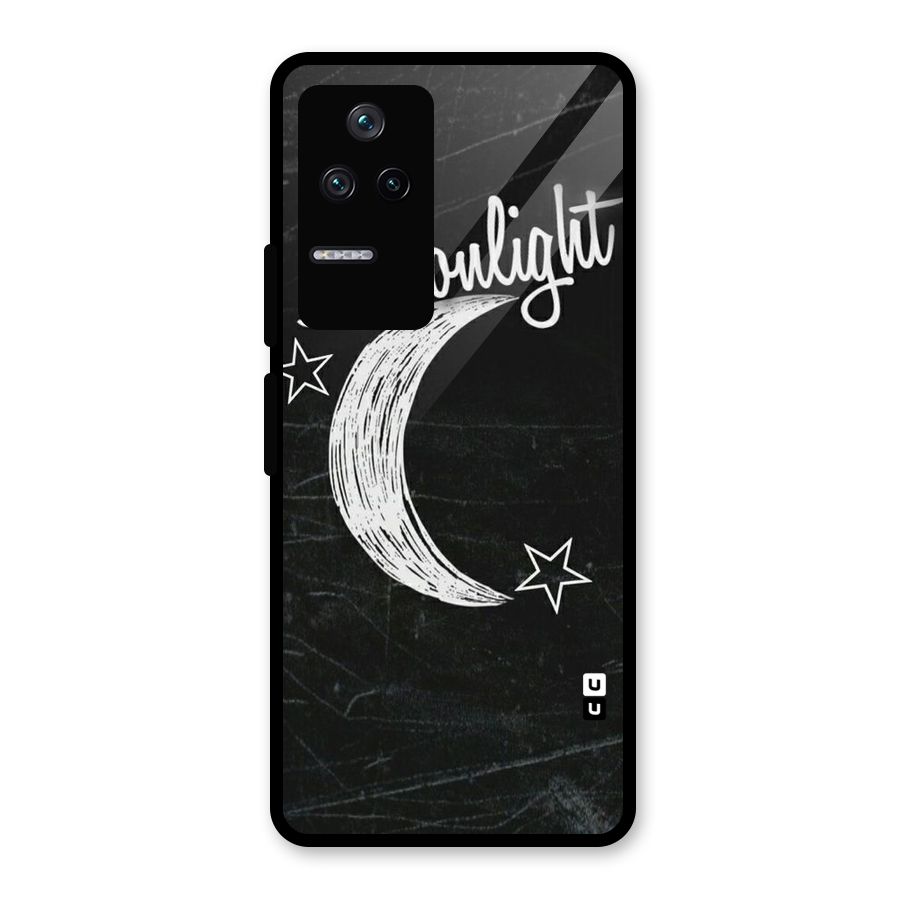 Moon Light Glass Back Case for Poco F4 5G