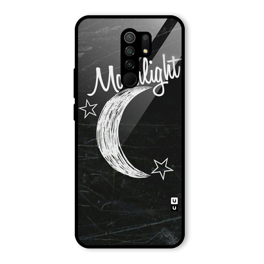 Moon Light Glass Back Case for Poco M2