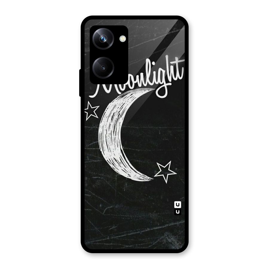 Moon Light Glass Back Case for Realme 10 Pro