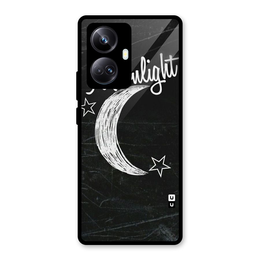 Moon Light Glass Back Case for Realme 10 Pro Plus