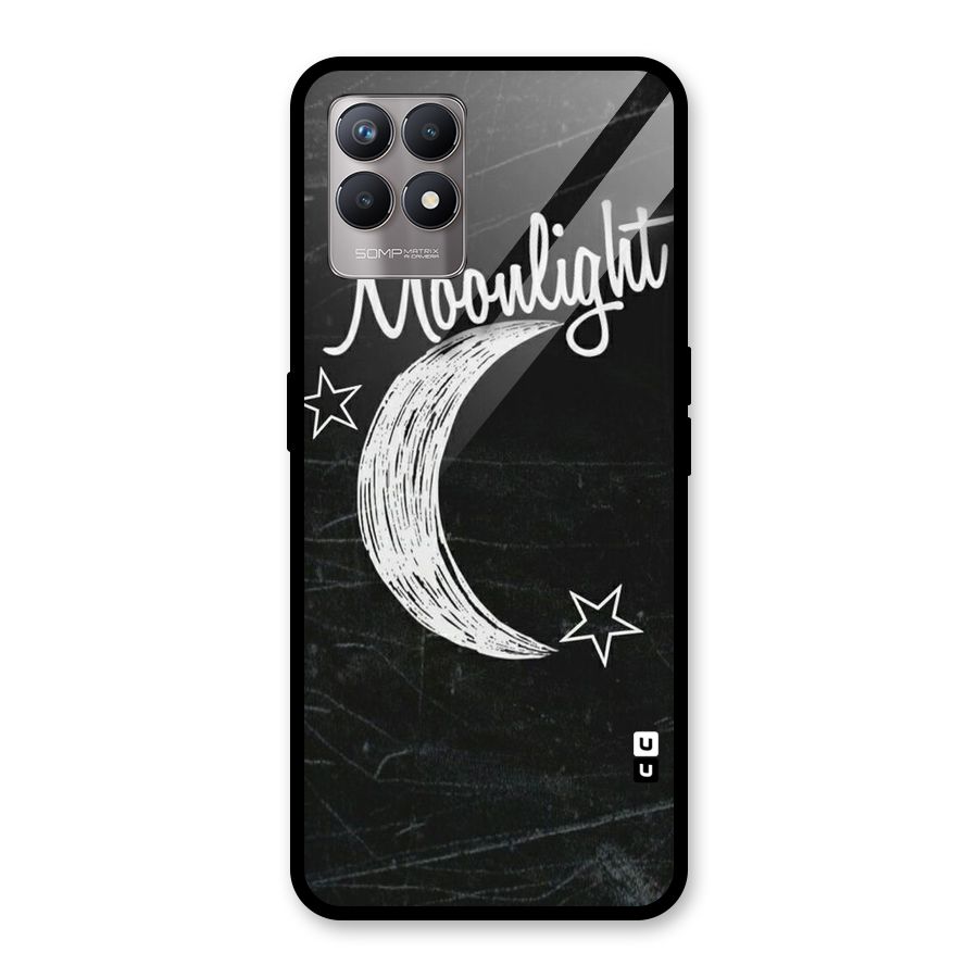 Moon Light Glass Back Case for Realme Narzo 50