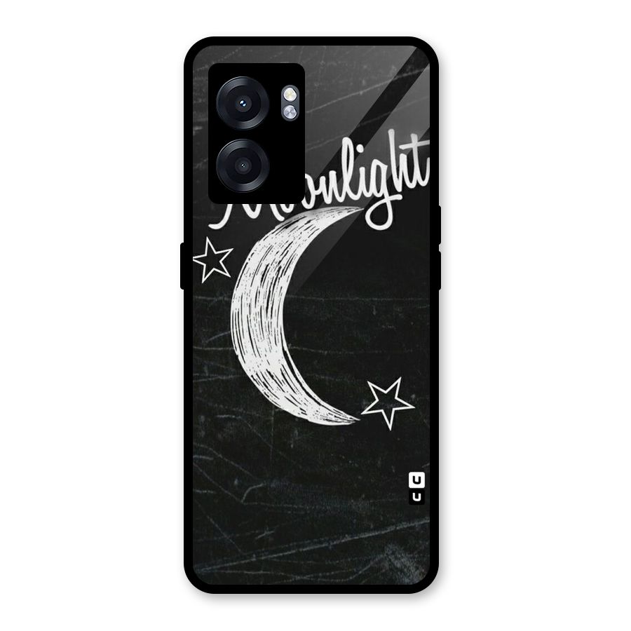 Moon Light Glass Back Case for Realme Narzo 50 5G
