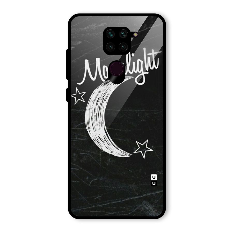 Moon Light Glass Back Case for Redmi Note 9