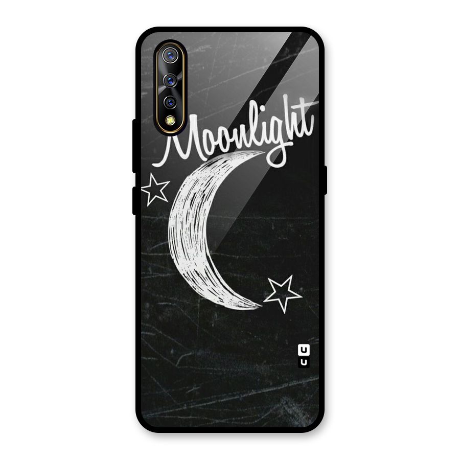 Moon Light Glass Back Case for Vivo S1