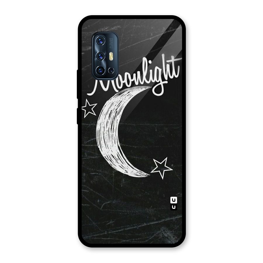 Moon Light Glass Back Case for Vivo V17