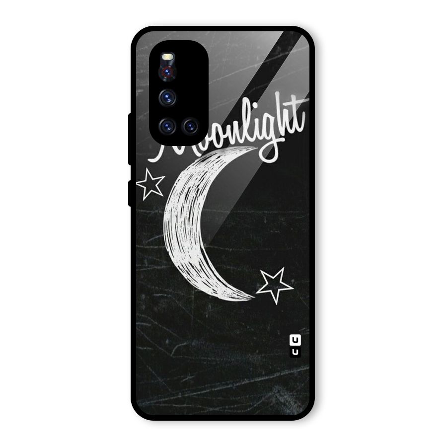 Moon Light Glass Back Case for Vivo V19