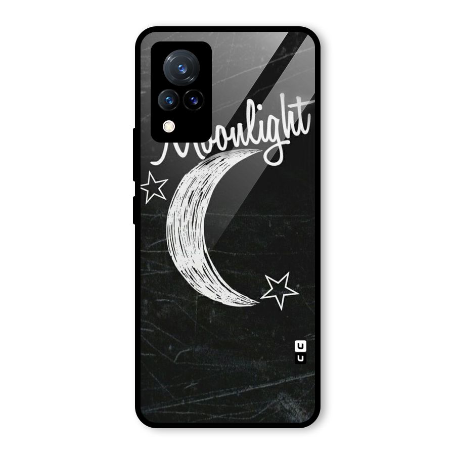 Moon Light Glass Back Case for Vivo V21 5G