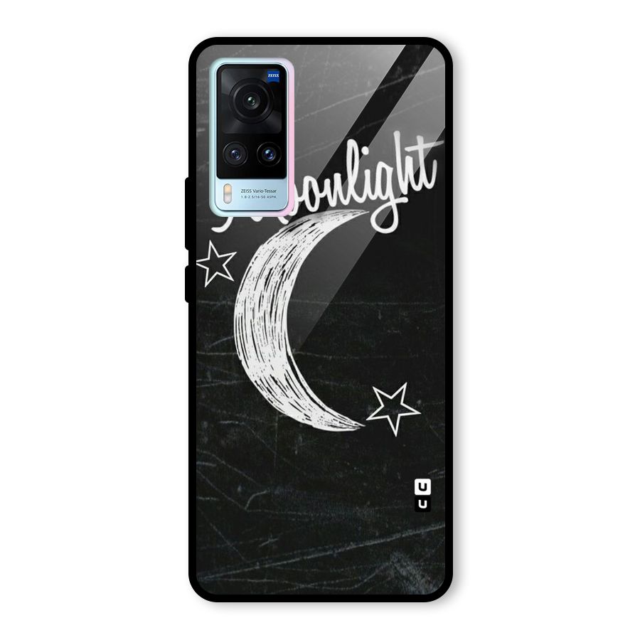 Moon Light Glass Back Case for Vivo X60