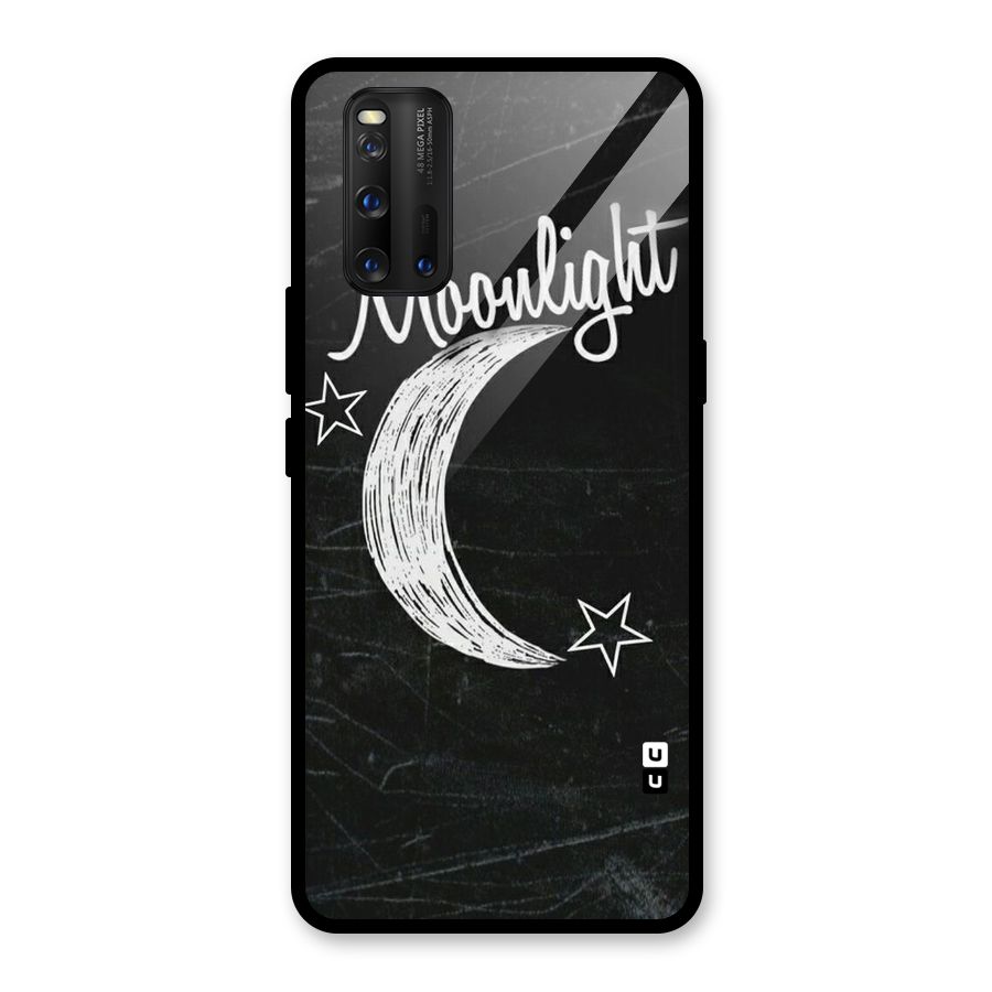 Moon Light Glass Back Case for Vivo iQOO 3