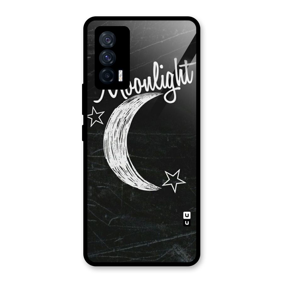 Moon Light Glass Back Case for Vivo iQOO 7 5G