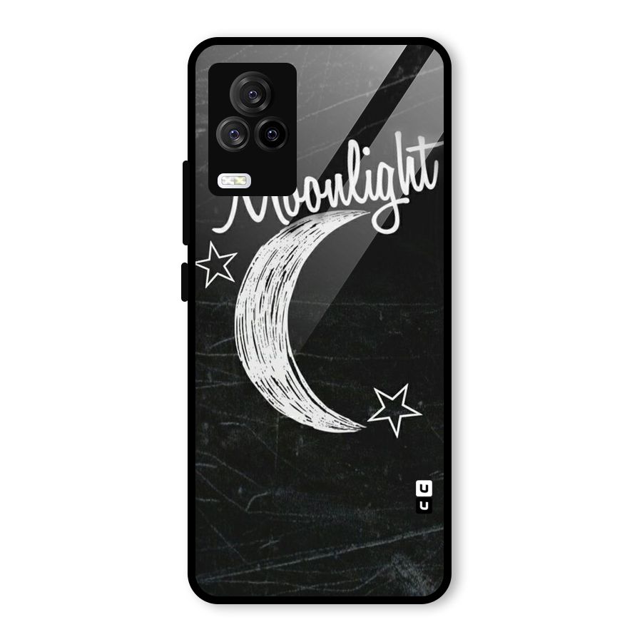 Moon Light Glass Back Case for Vivo iQOO 7 Legend 5G