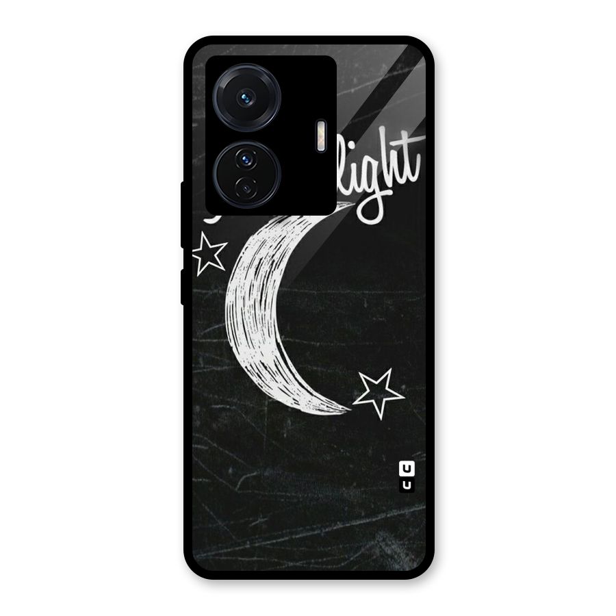 Moon Light Glass Back Case for Vivo iQOO Z6 Pro
