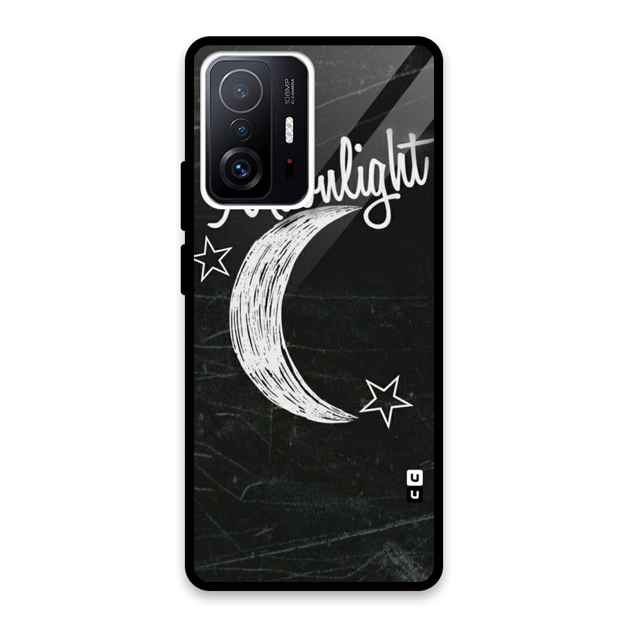 Moon Light Glass Back Case for Xiaomi 11T Pro