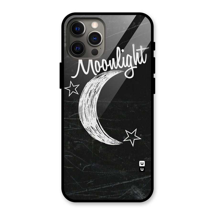 Moon Light Glass Back Case for iPhone 12 Pro Max