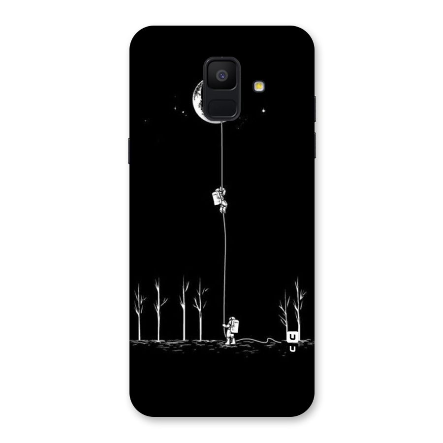 Moon Man Back Case for Galaxy A6 (2018)