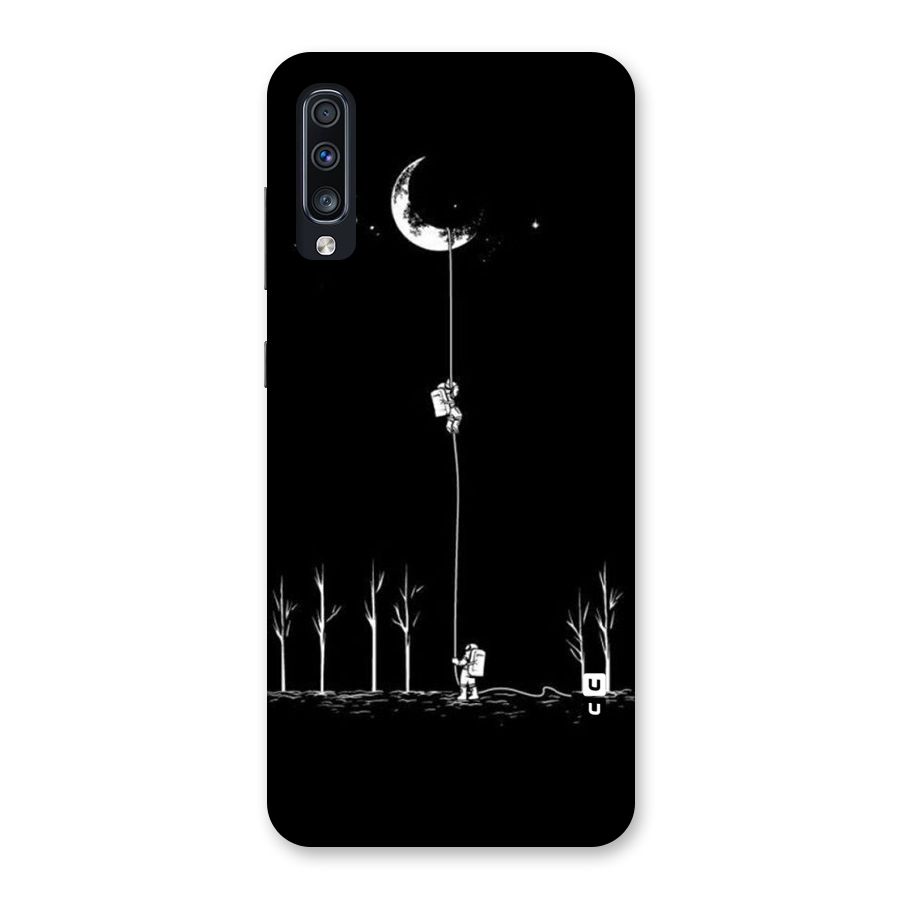 Moon Man Back Case for Galaxy A70s