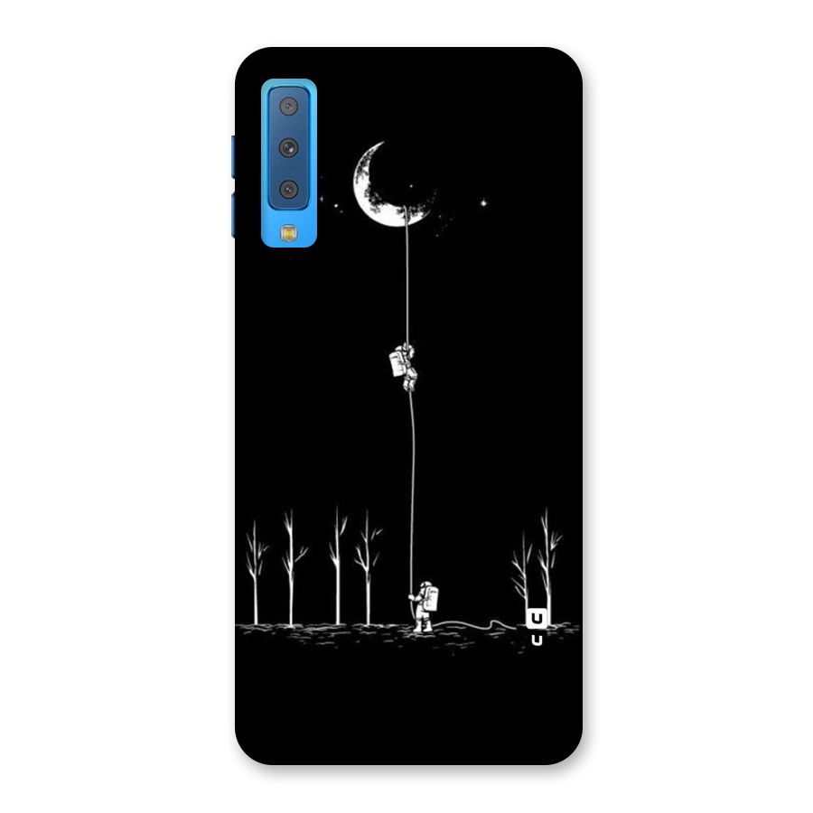 Moon Man Back Case for Galaxy A7 (2018)