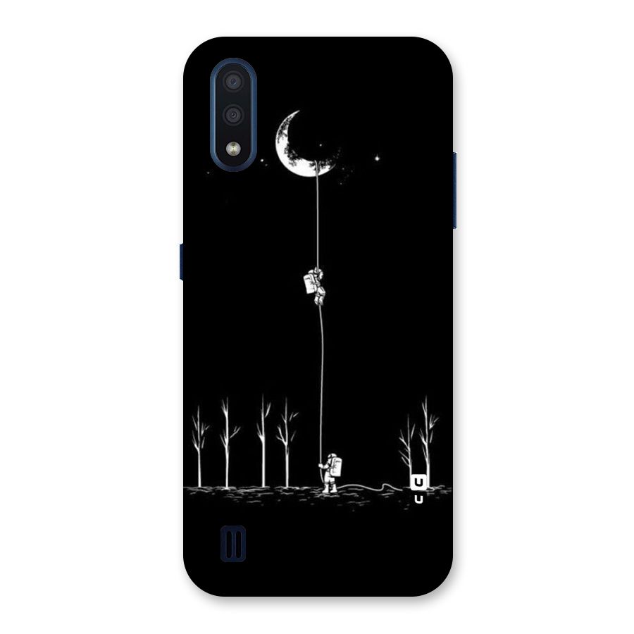 Moon Man Back Case for Galaxy M01