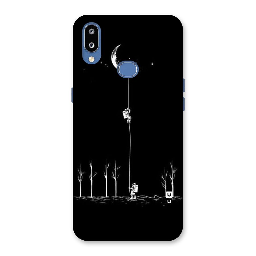 Moon Man Back Case for Galaxy M01s