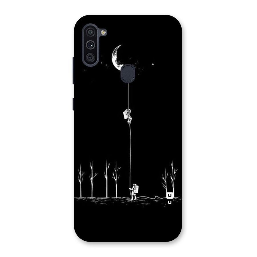 Moon Man Back Case for Galaxy M11