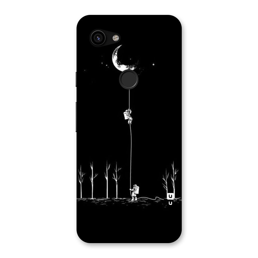 Moon Man Back Case for Google Pixel 3a