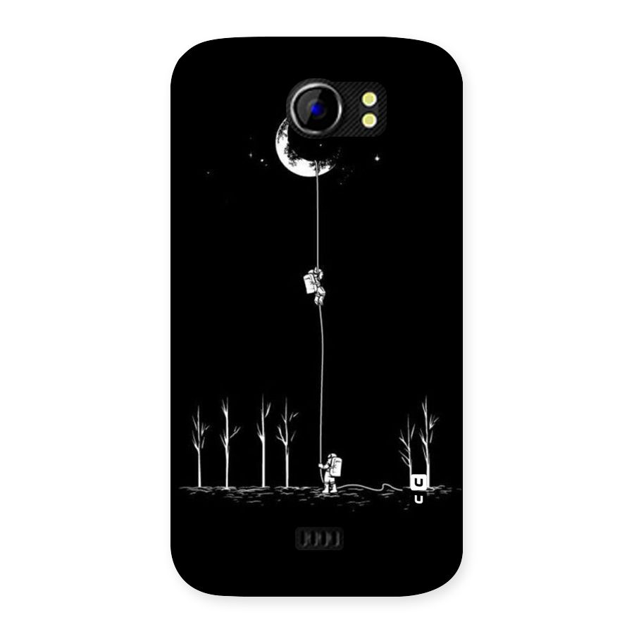 Moon Man Back Case for Micromax Canvas 2 A110