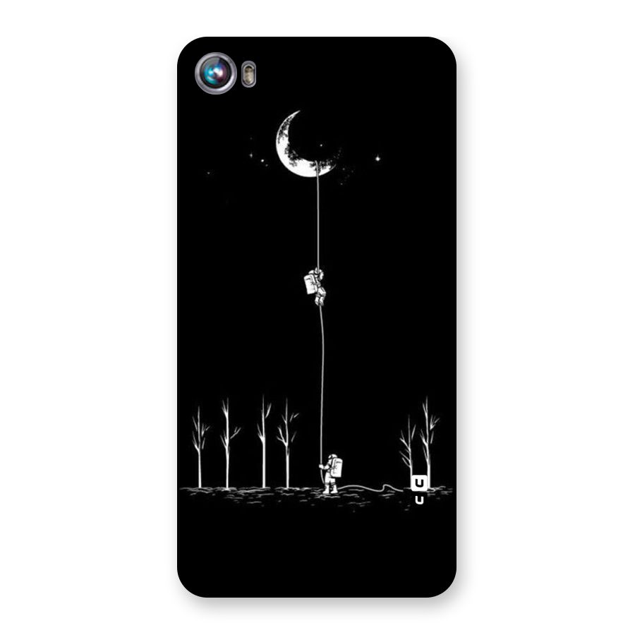 Moon Man Back Case for Micromax Canvas Fire 4 A107