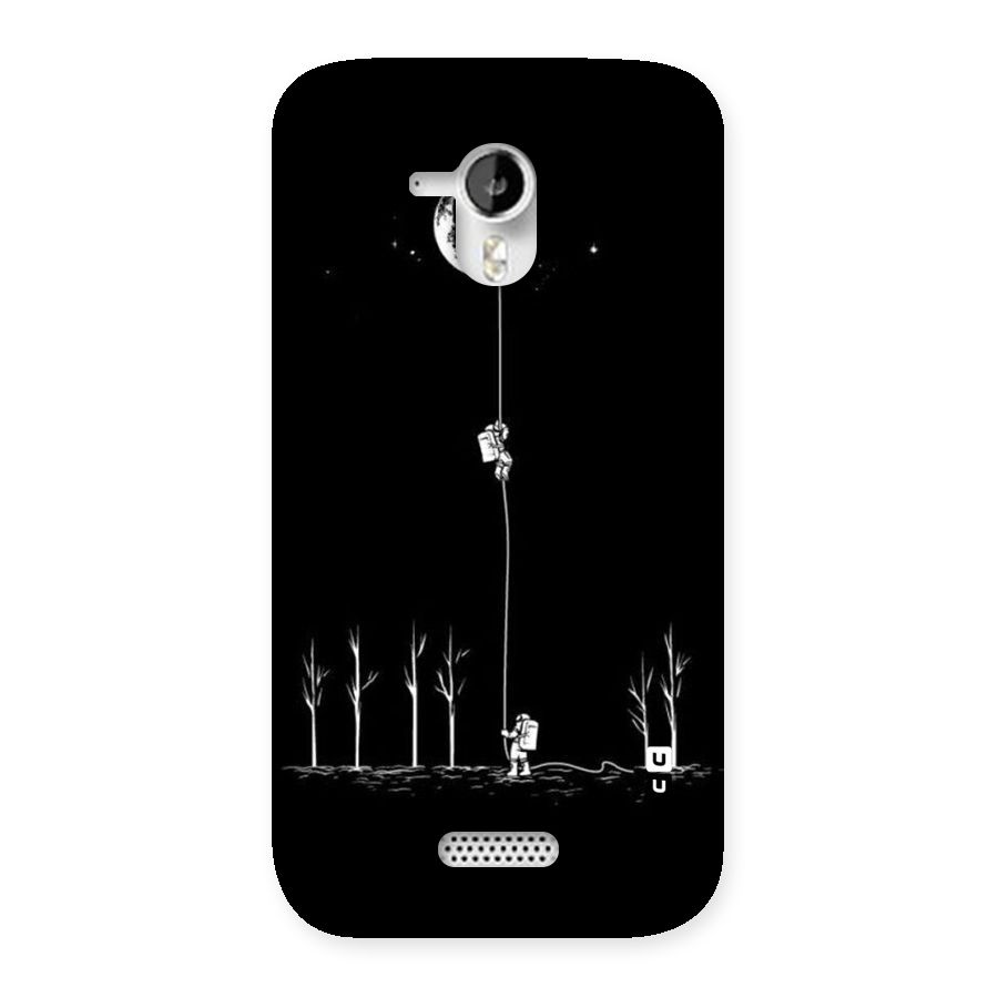 Moon Man Back Case for Micromax Canvas HD A116