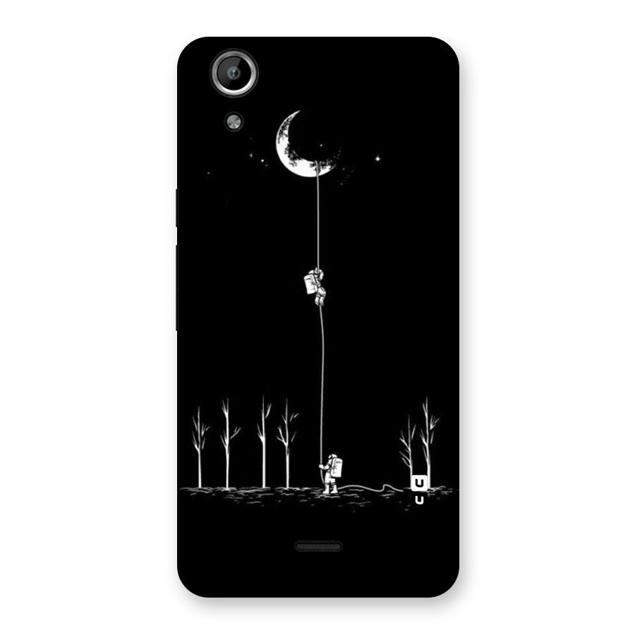 Moon Man Back Case for Micromax Canvas Selfie Lens Q345