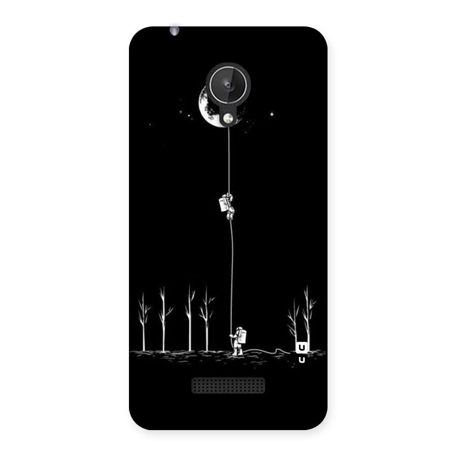 Moon Man Back Case for Micromax Canvas Spark Q380