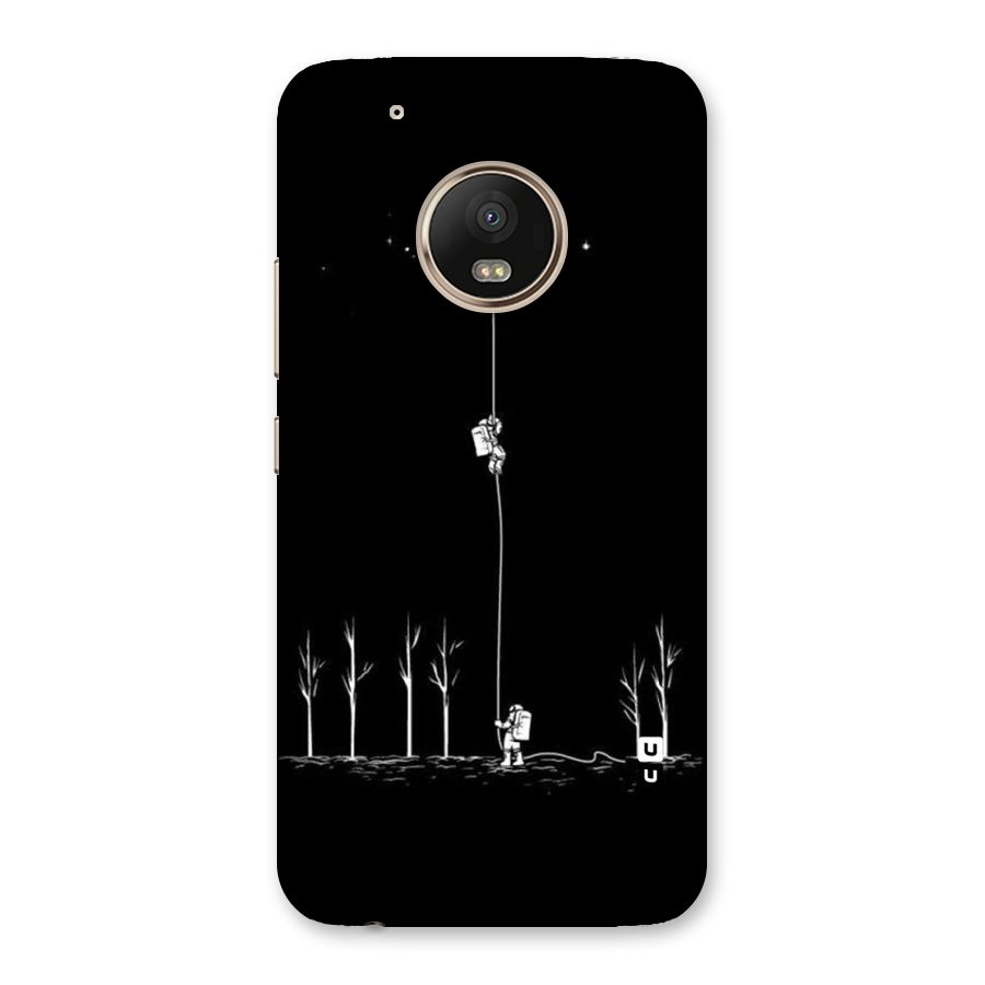 Moon Man Back Case for Moto G5 Plus