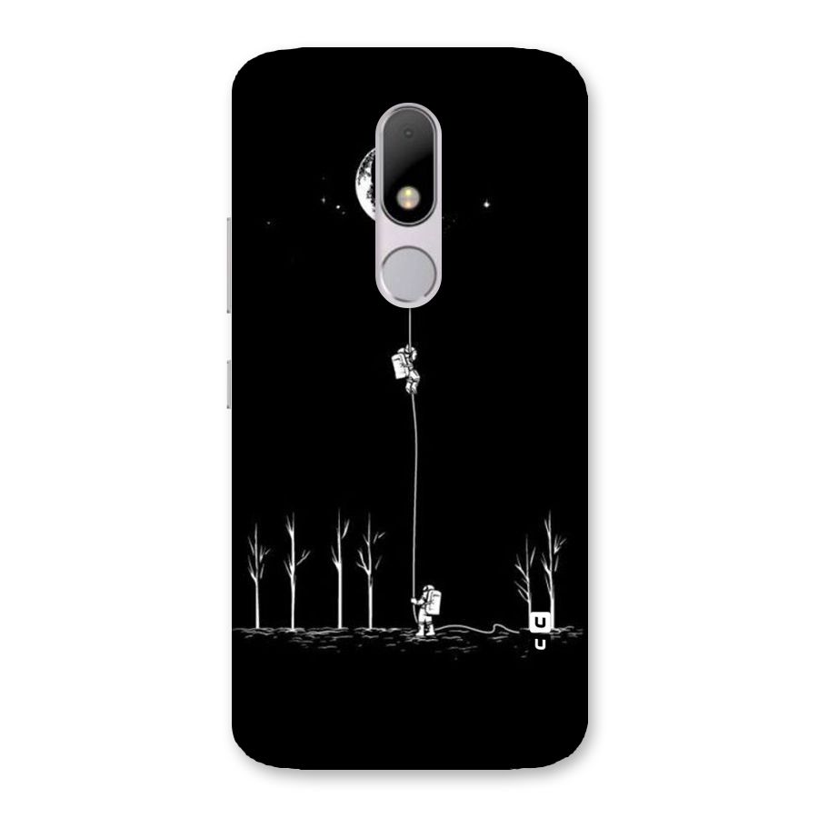 Moon Man Back Case for Moto M