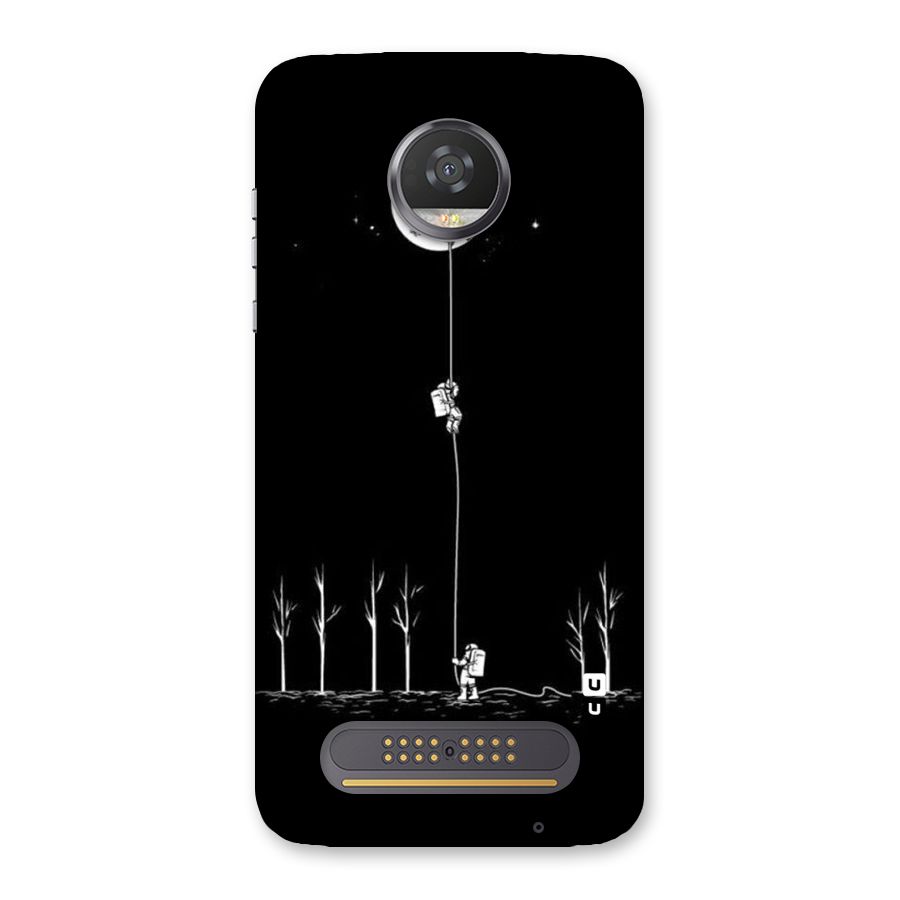 Moon Man Back Case for Moto Z2 Play