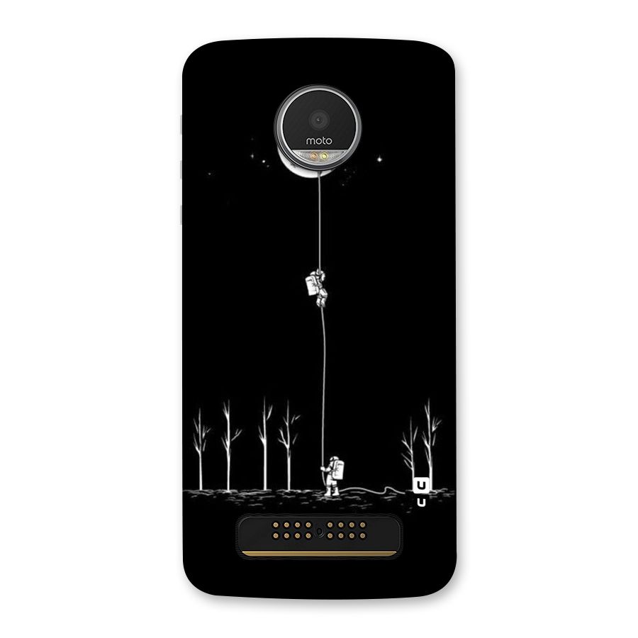 Moon Man Back Case for Moto Z Play
