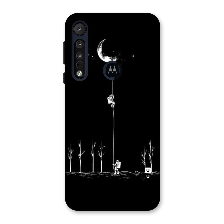 Moon Man Back Case for Motorola One Macro