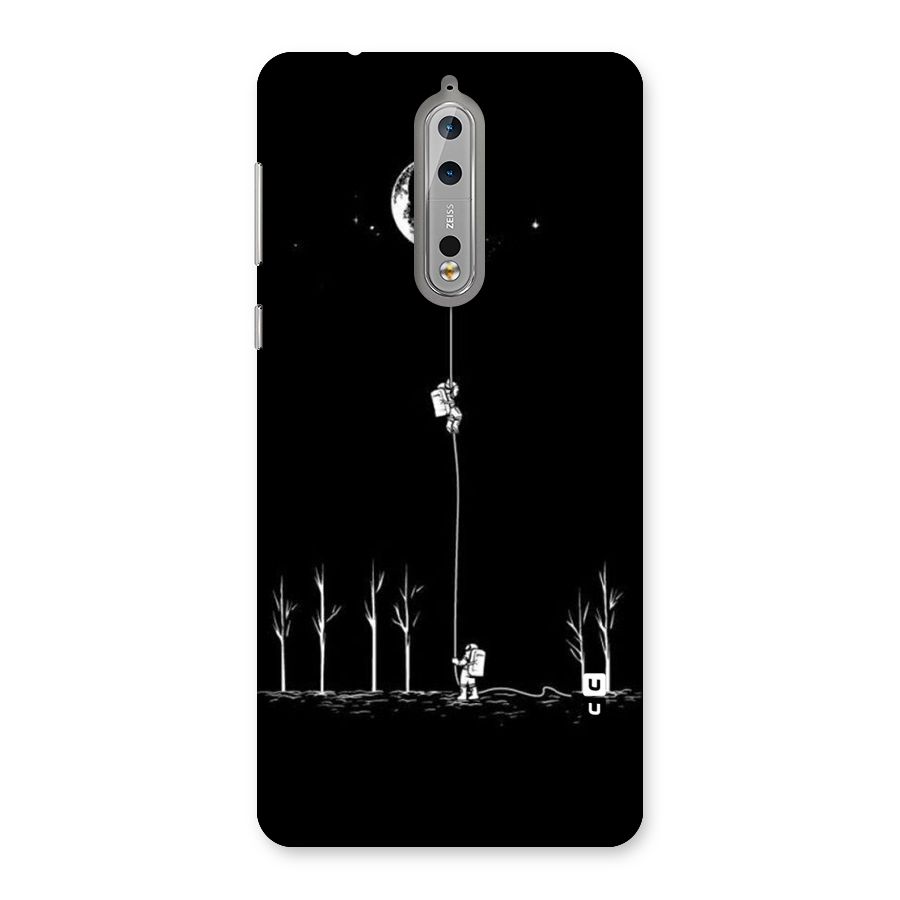 Moon Man Back Case for Nokia 8