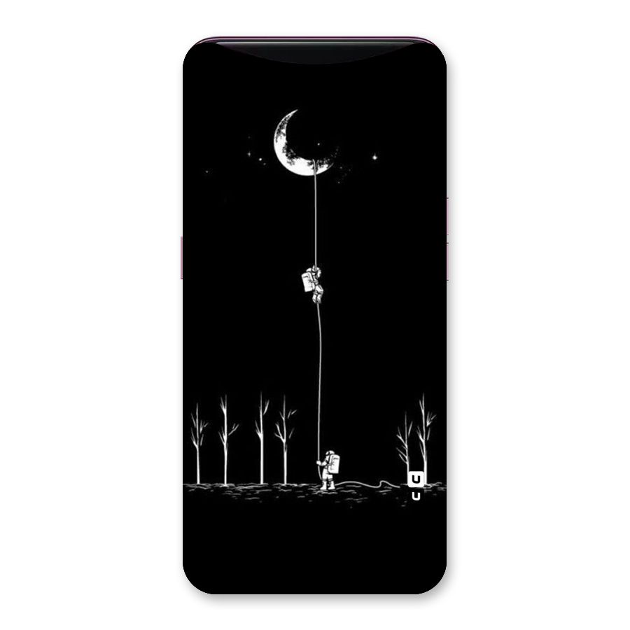 Moon Man Back Case for Oppo Find X