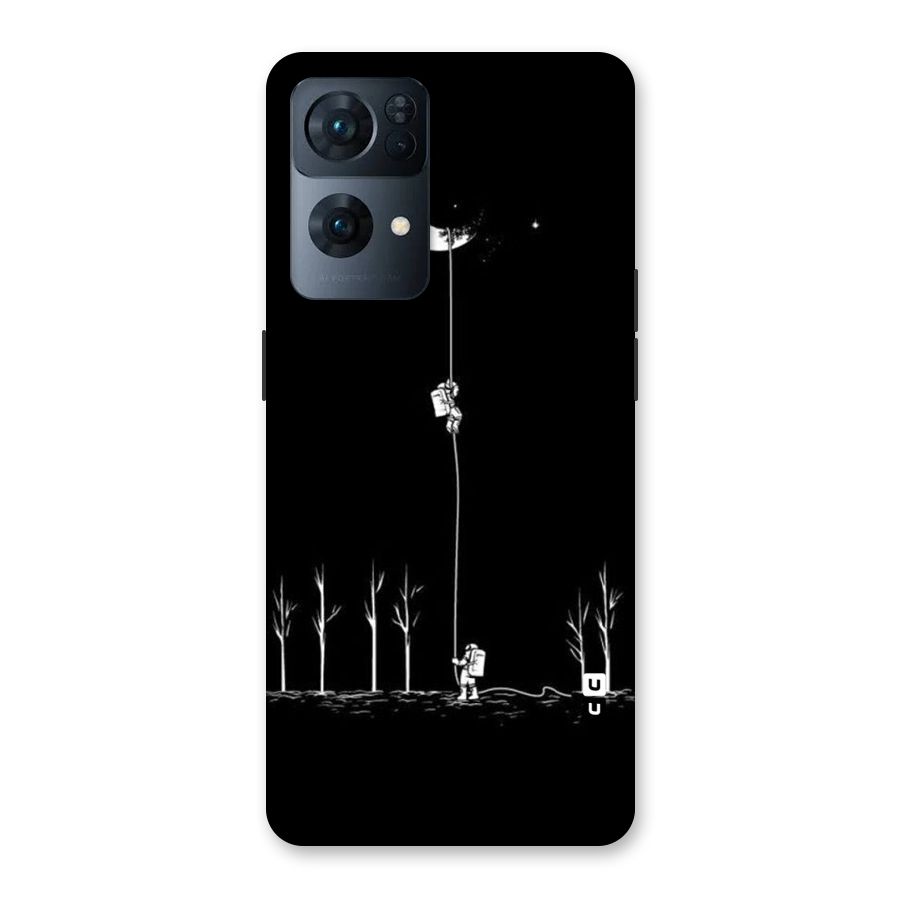 Moon Man Back Case for Oppo Reno7 Pro 5G