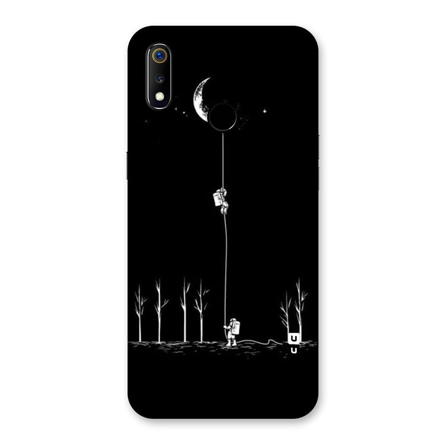 Moon Man Back Case for Realme 3