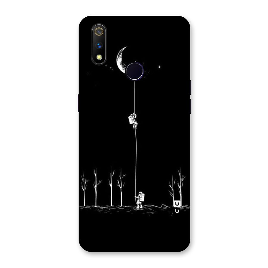Moon Man Back Case for Realme 3 Pro