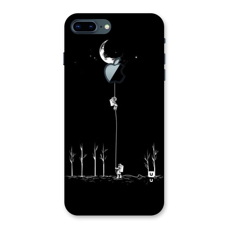 Moon Man Back Case for iPhone 7 Plus Apple Cut