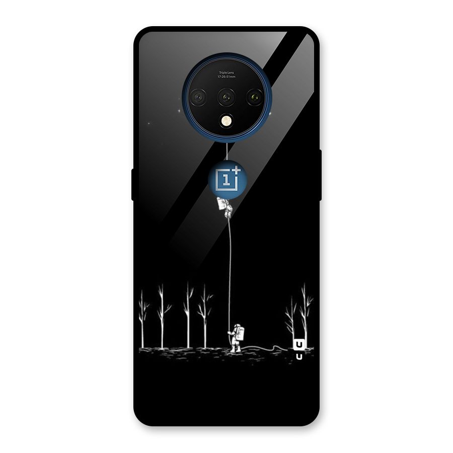 Moon Man Glass Back Case for OnePlus 7T
