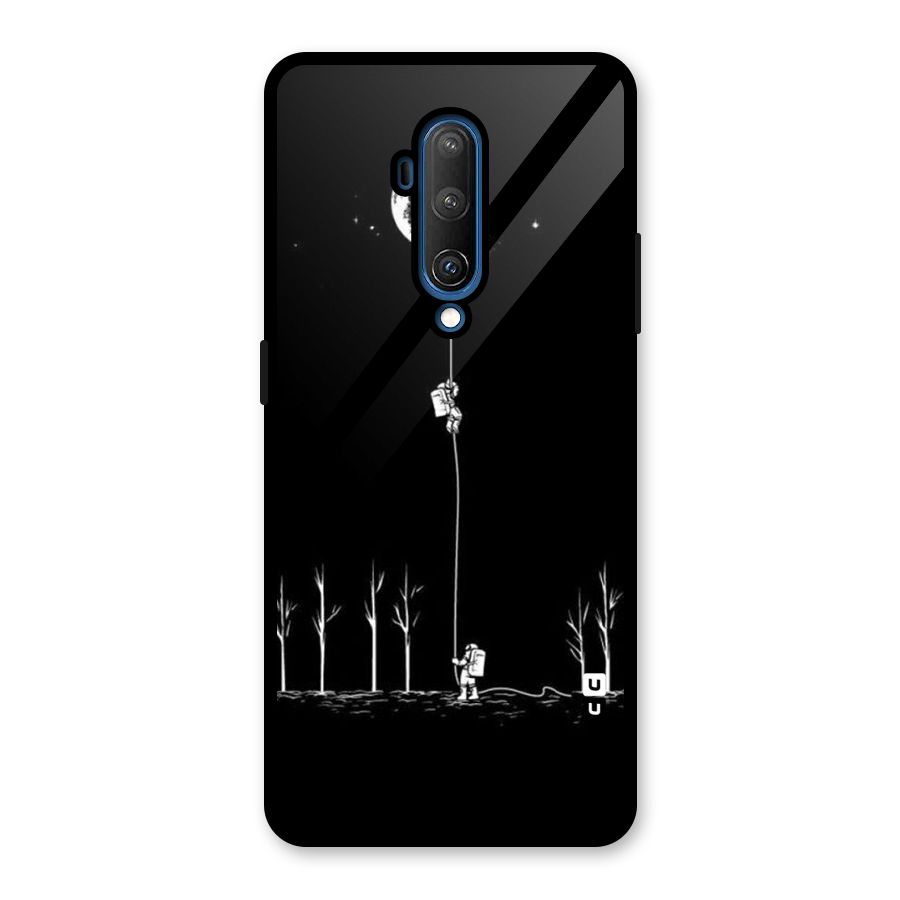 Moon Man Glass Back Case for OnePlus 7T Pro